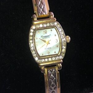 Precision by Gruen Gold Tone Watch
